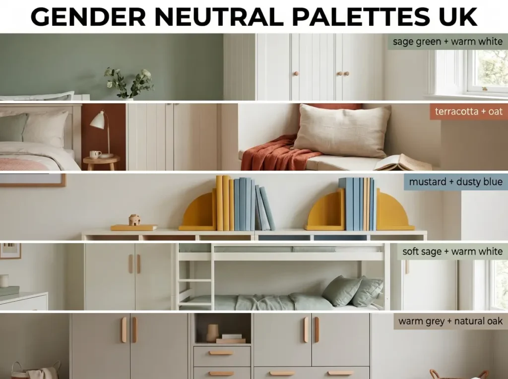 gender-neutral bedroom design