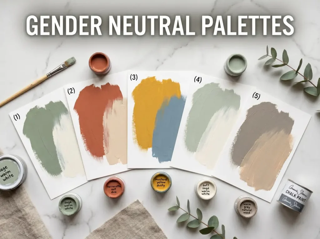 Gender-neutral color palettes