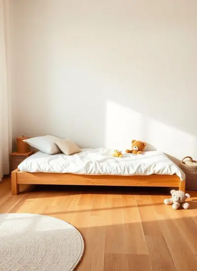Natural-wood-platform-bed-frame